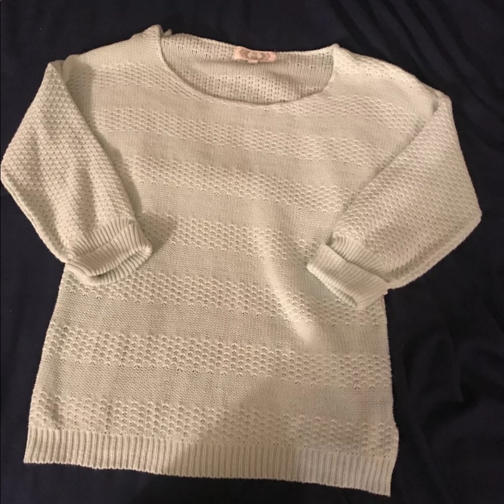 Pink Rose Sweater Size M